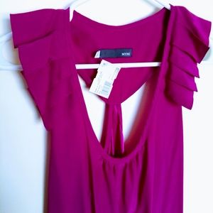Myne Designer Plum Dress